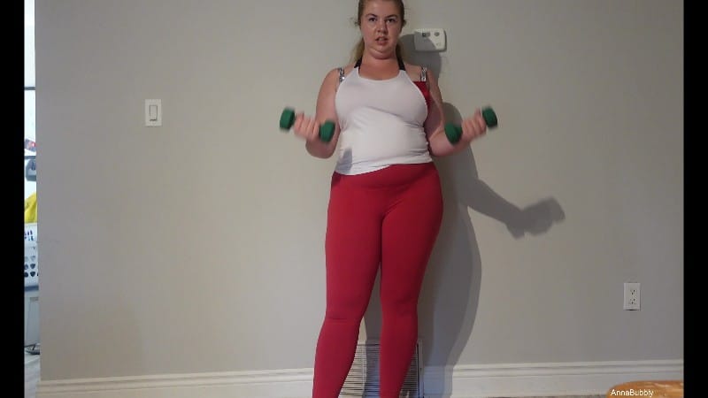AnnaBubbly SFW Fitness BBW 2