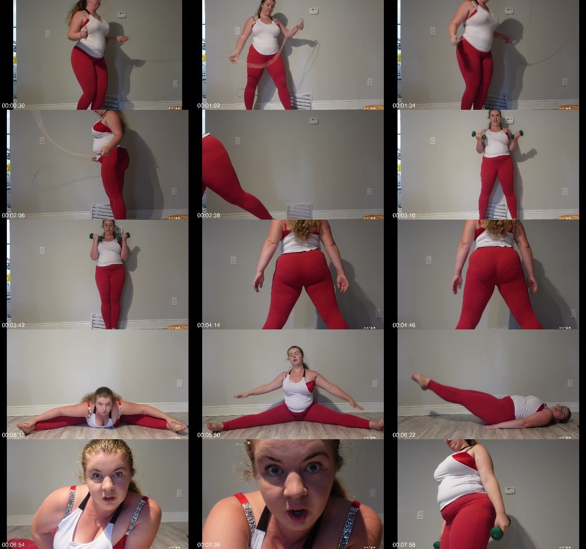 AnnaBubbly SFW Fitness BBW 6