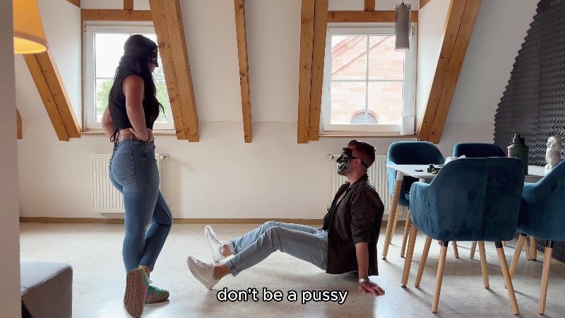 Athleteballbusting - First Time Ballbusting English Subtitles 2