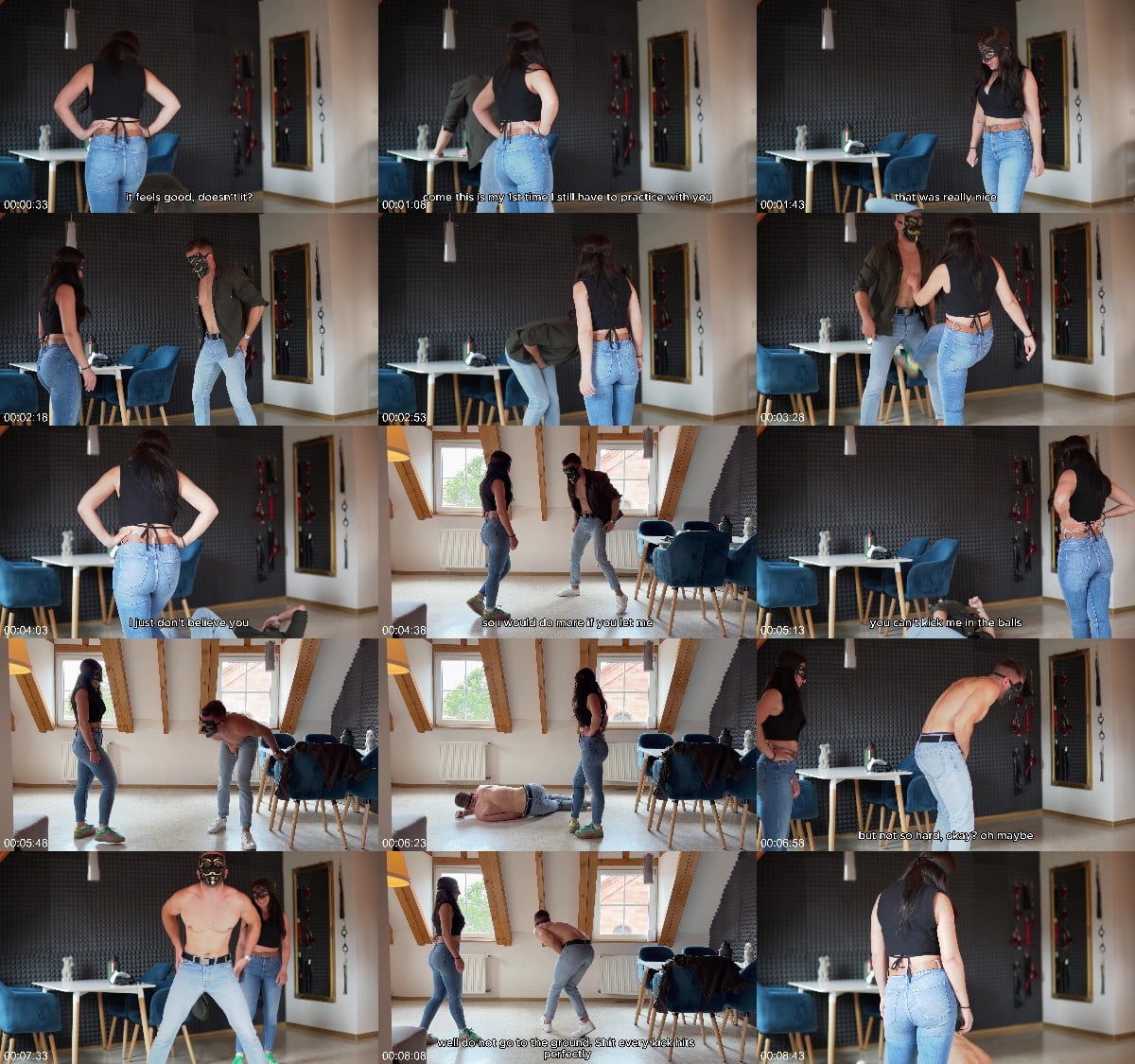 Athleteballbusting - First Time Ballbusting English Subtitles 6