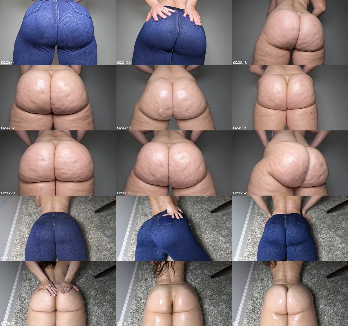 AvanelleJules - Jeans Jiggling Standing and Prone 6