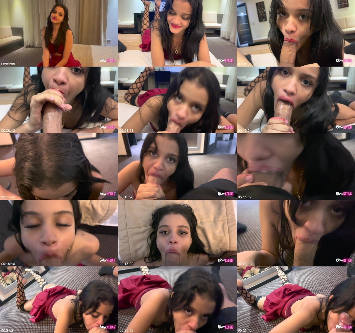 [Blowketing] Kristalinavera - Deepthroat Queen tantalizes with a succulent blowjob in return for an OnlyFans shoutout - Blowjob [1080p] 6