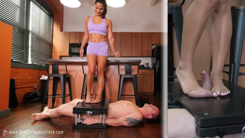 Brat Princess 2 - Misty - Ball Trample And A Ball Punching HJ 1