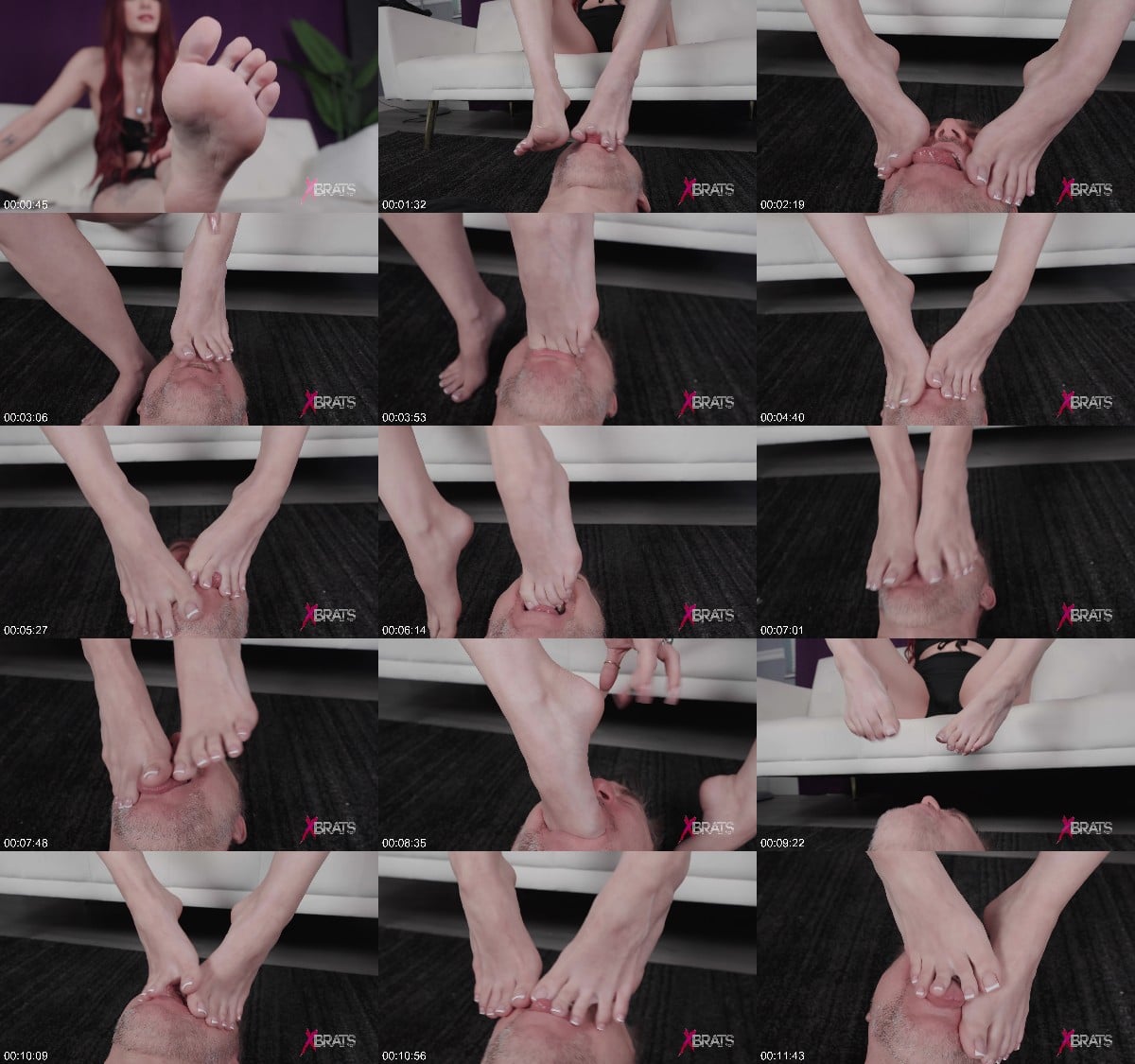 Bratty Foot Girls - Mistress May - Lick Out My Toejam 6