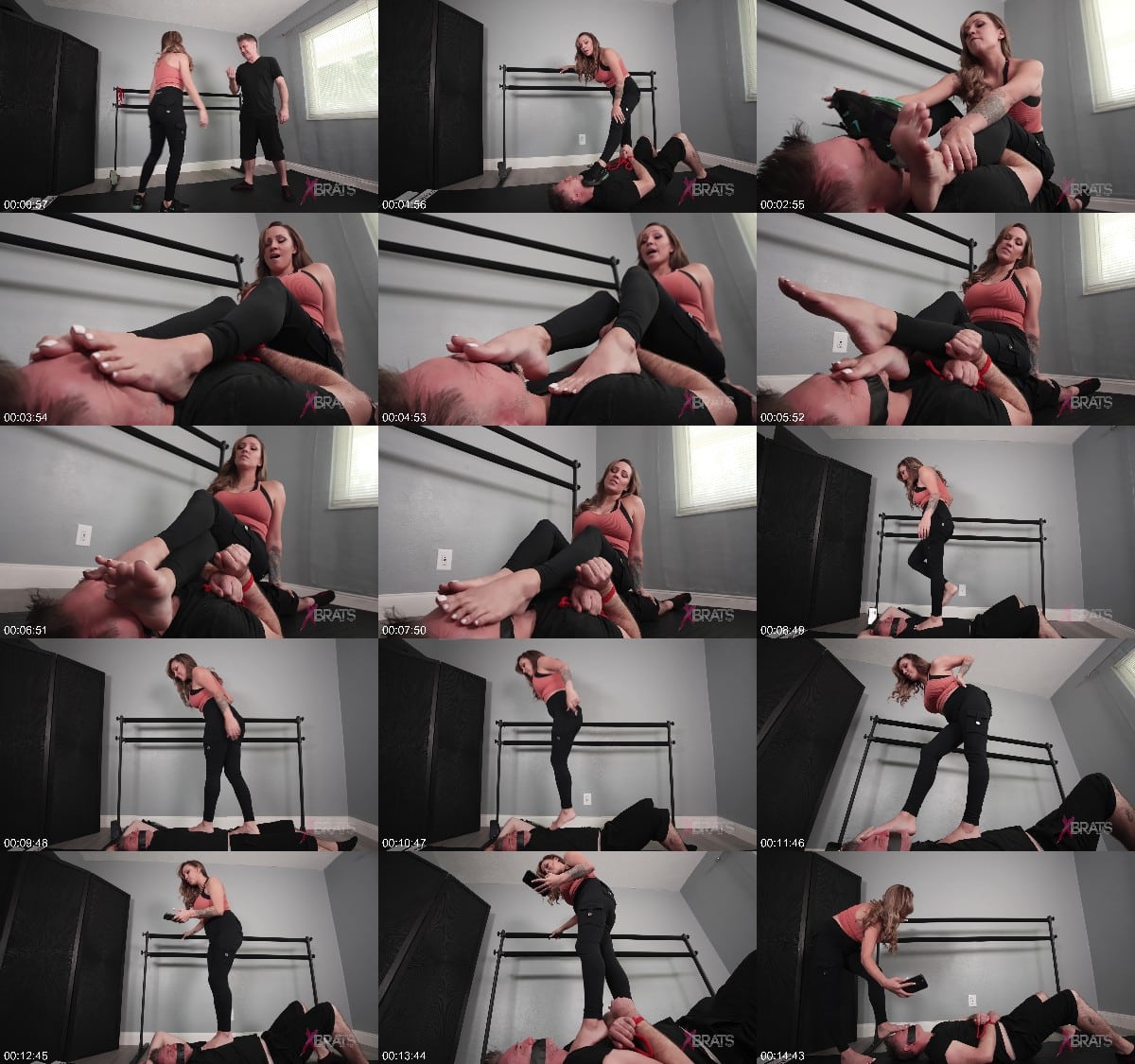 Bratty Foot Girls - Sasha Foxxx - You Interrupted Me Now Pay 6