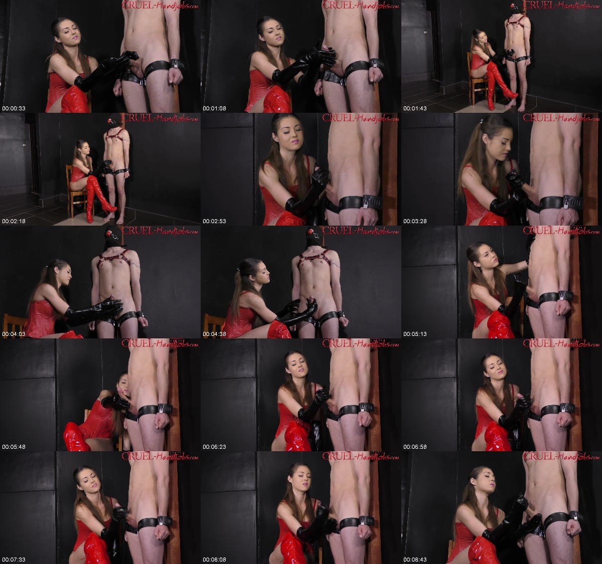 CRUELAMAZONS - Handjob in red part 2 6