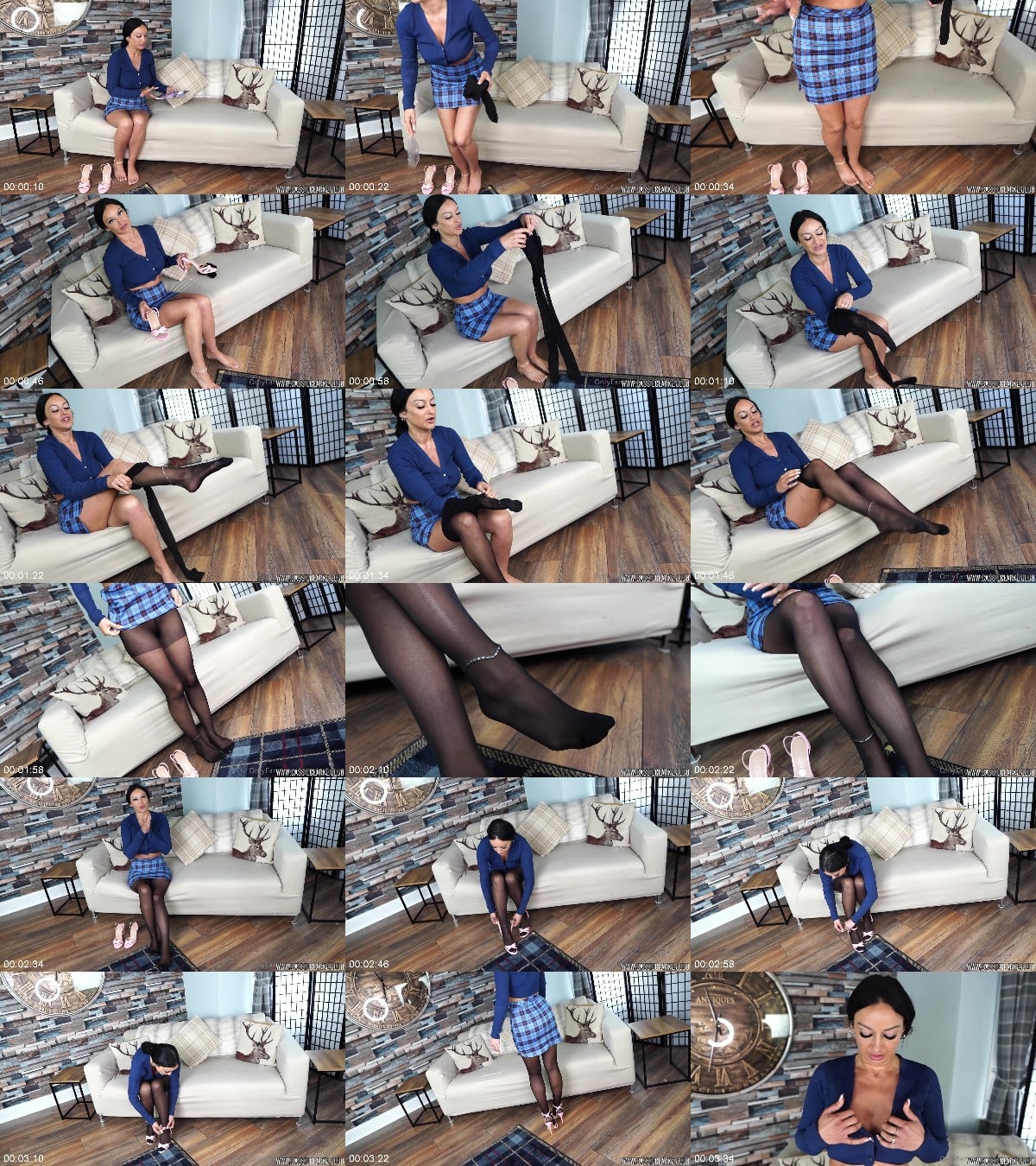 Cassie Clarke - A Nice Little Pantyhose Try On To Start The Weekk 2