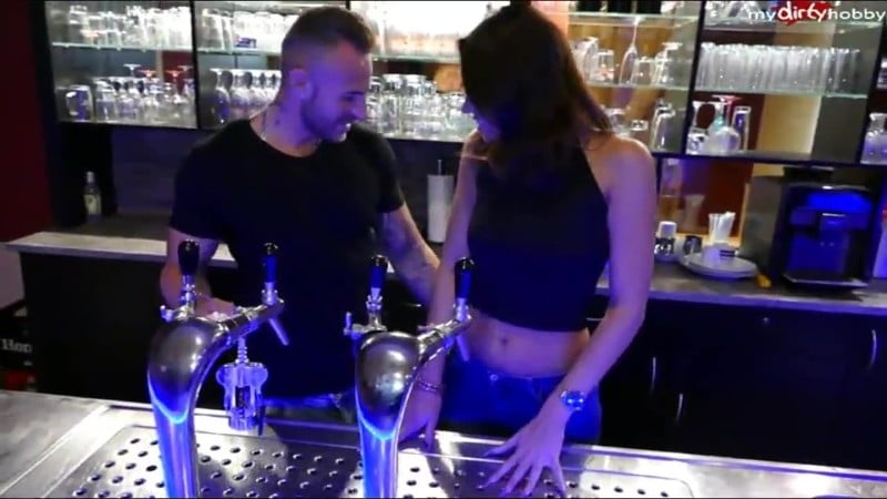 ChristyLey - Probetag - Auf den Tresen blank gefickt Teil 1 2