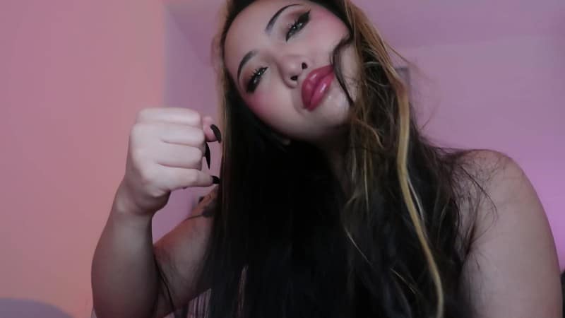 ClaudiaHon - stroke and take my spit 3