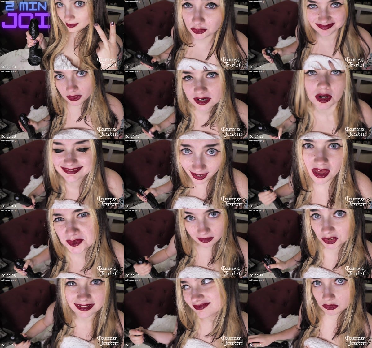 Countess Jezebeth - 2 Min JOI 6