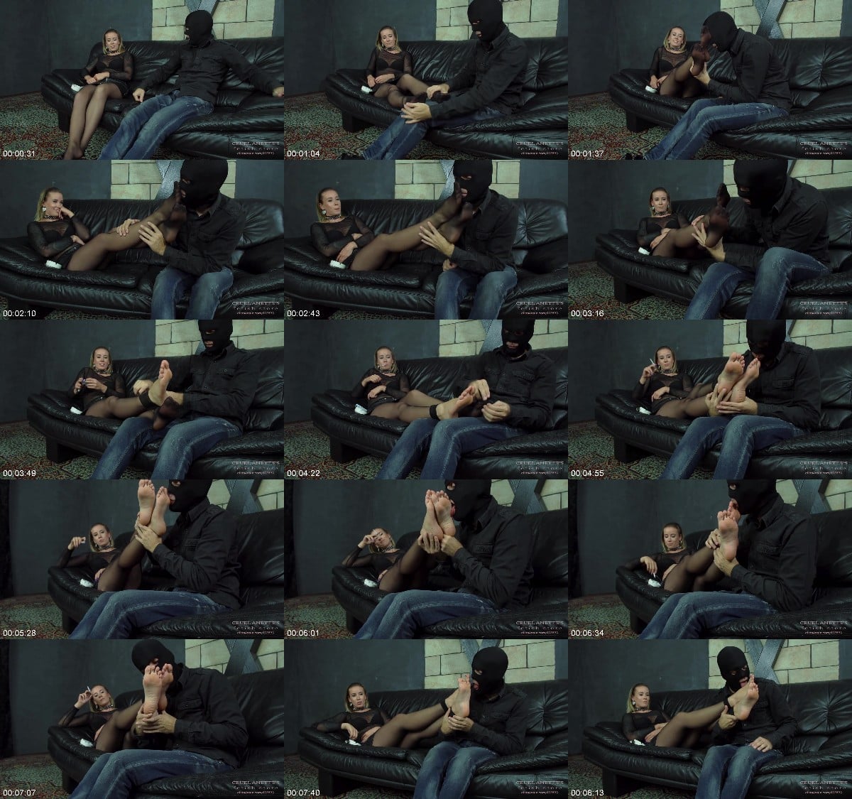 Cruel Anettes Fetish Store - Smelling and licking 6