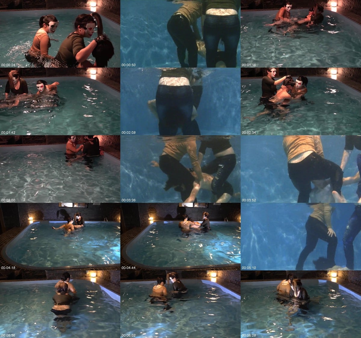 Cruel JP Woman - Pool Fight 6