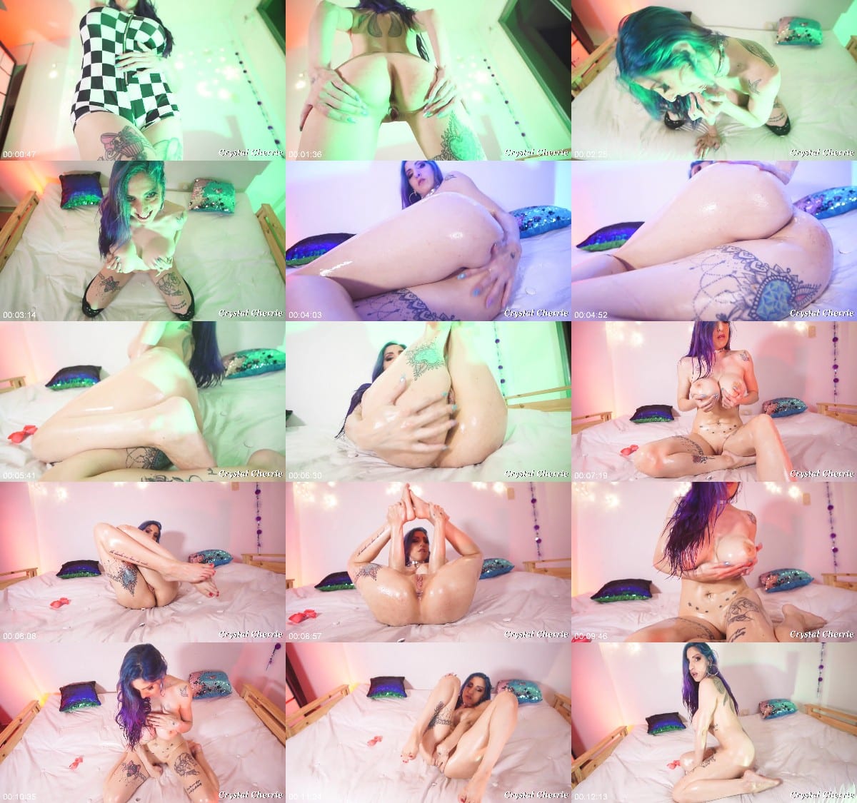 Crystal Cherrie - Strip Tease and Oil Show 6