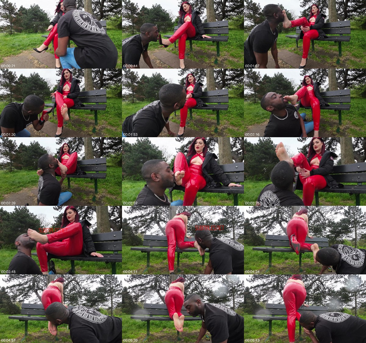 EliteFeetStreet - Good Foot Sluts Worship Dirty Soles In Public Ft Katlyn Moree 6