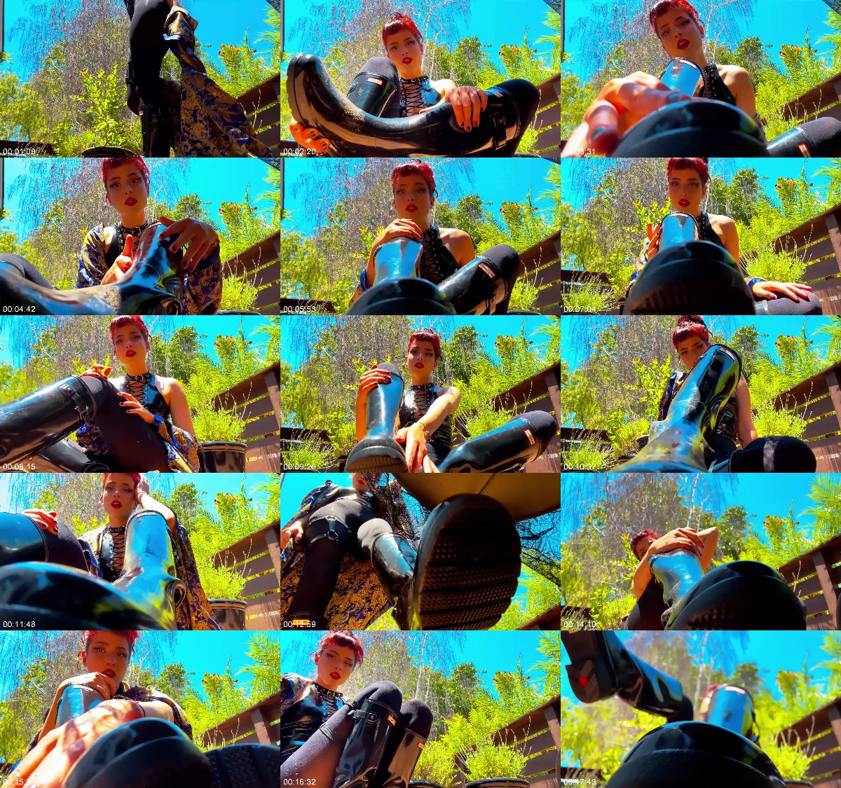 EnchantrixV - Sinking and Licking Mistress' Hunter Boots Clean 6