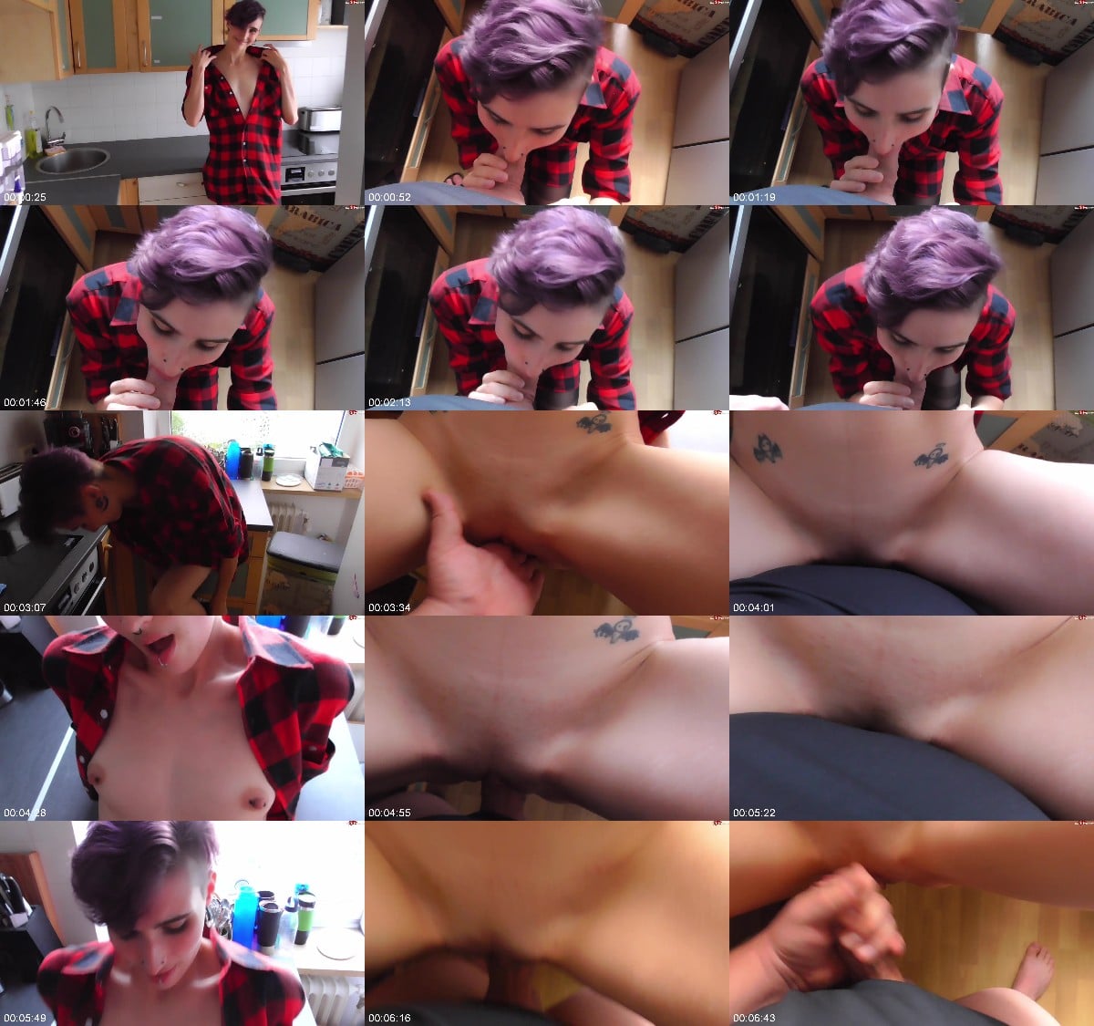 Eva-Baumgartner - Mein erster Sex in der Kueche und mein erster Pussy-Shot 6