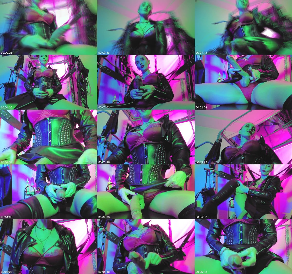 Eva Latexxx - Dominatrix Eva Latex Femdom Mistress Big Dick Bdsm Solo Rubber Leather Heels Hot Sexy Big Ass 6