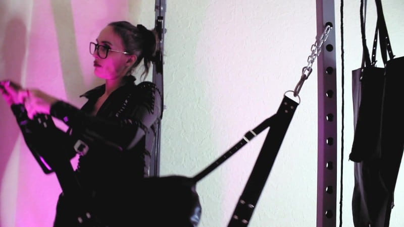 Eva Latexxx - Fetish Dominatrix Eva Latex Heels Solo Swing Femdom Bdsm Kink Glasses Milf Mature Mistress 4