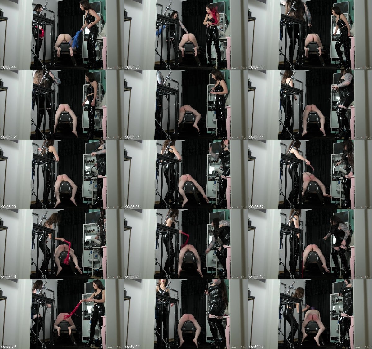 Femdom Adventures - Double Domme Corporal Punishment on the bench 4K - Mistress Karino and Lady Herodia 6