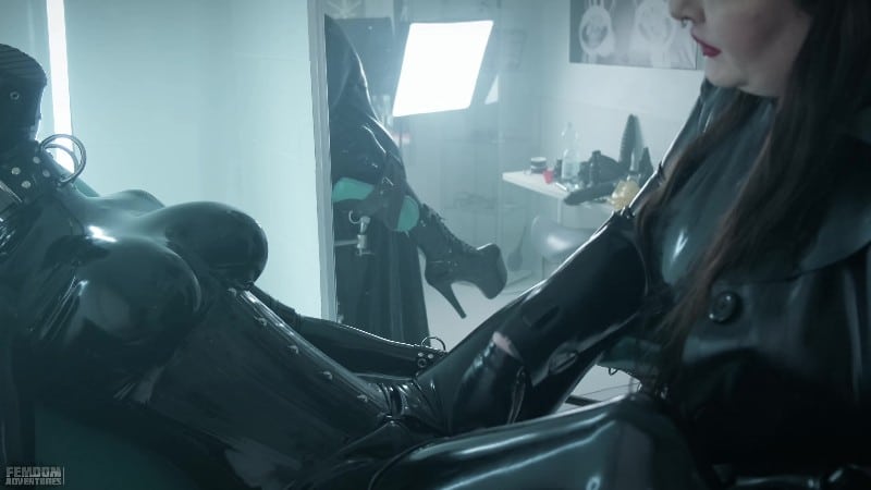 Femdom Adventures - JOI And Orgasm Control For Latex Drone Doll - Mistress Karino 4