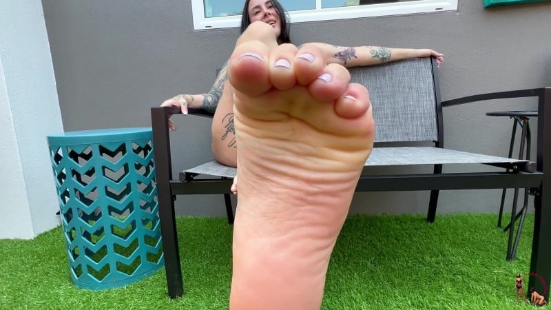 Femdom Puppy Play - Lady Velvet's Sweat Licking Slave 1