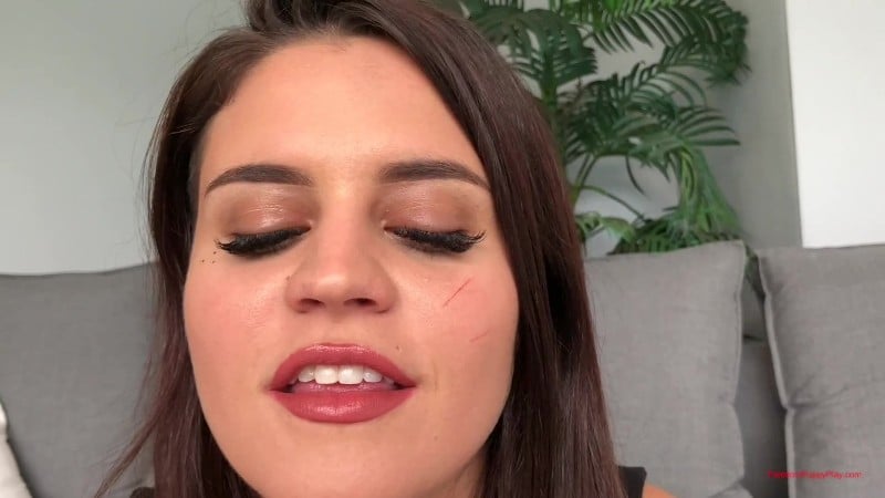 Femdom Puppy Play - Raquel Roper Puts Her step-Brother in Chastity 2