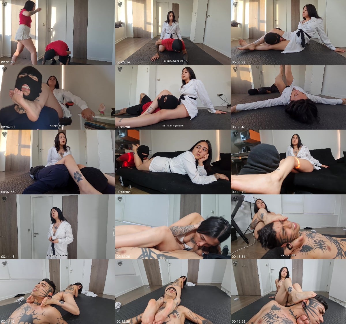 Fetish Machine Femme - Karateka Egyal Wrestling vs Bad Boys 6