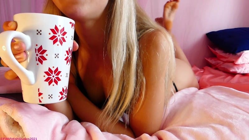 Filth Fetish Studios - Spit Worship Coffee Drinking - Princess Brooke 5