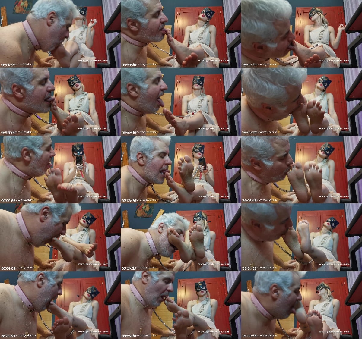 Gea Domina - Im A Goddess Look How I Like To Get My Feet Licked 6