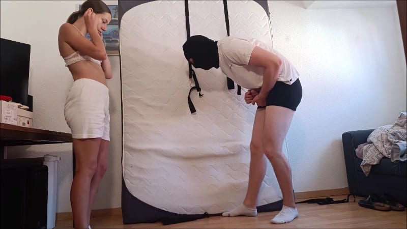 German Balls Busted - Ballbusting In Transparenter Unterwsche 5