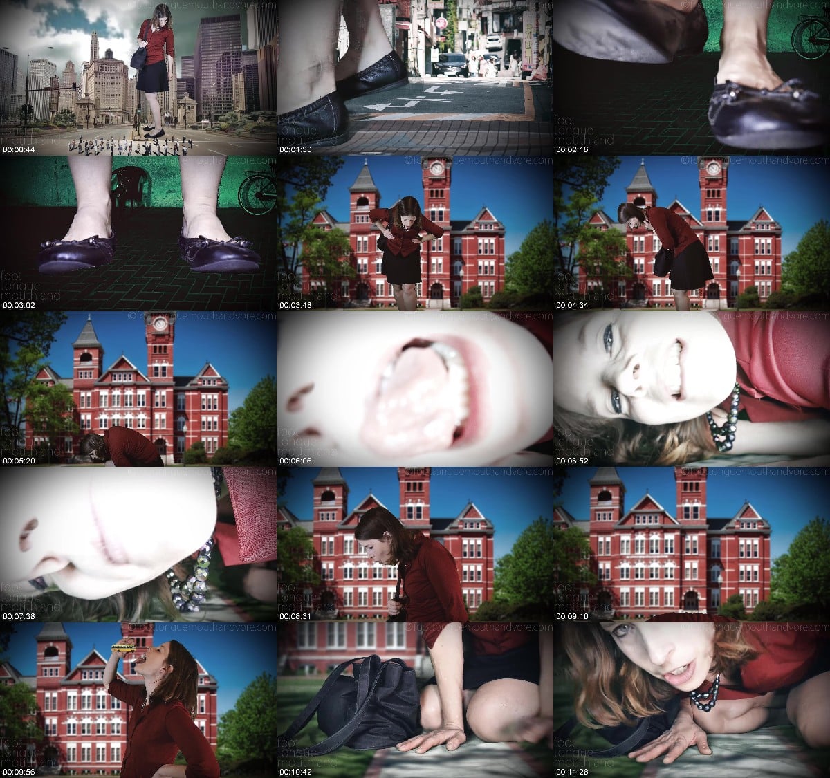 Giant Step Mom In The City Giantess Sfx With Vore 6