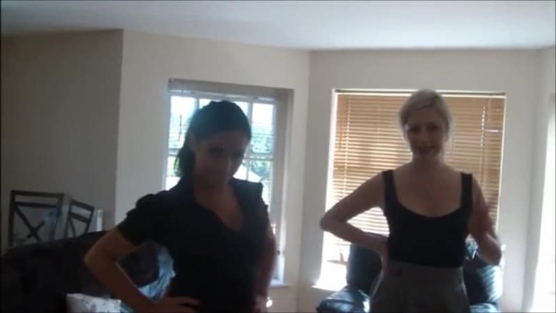 Glam Worship - Jasmine and Portia - Debt Collectors 2