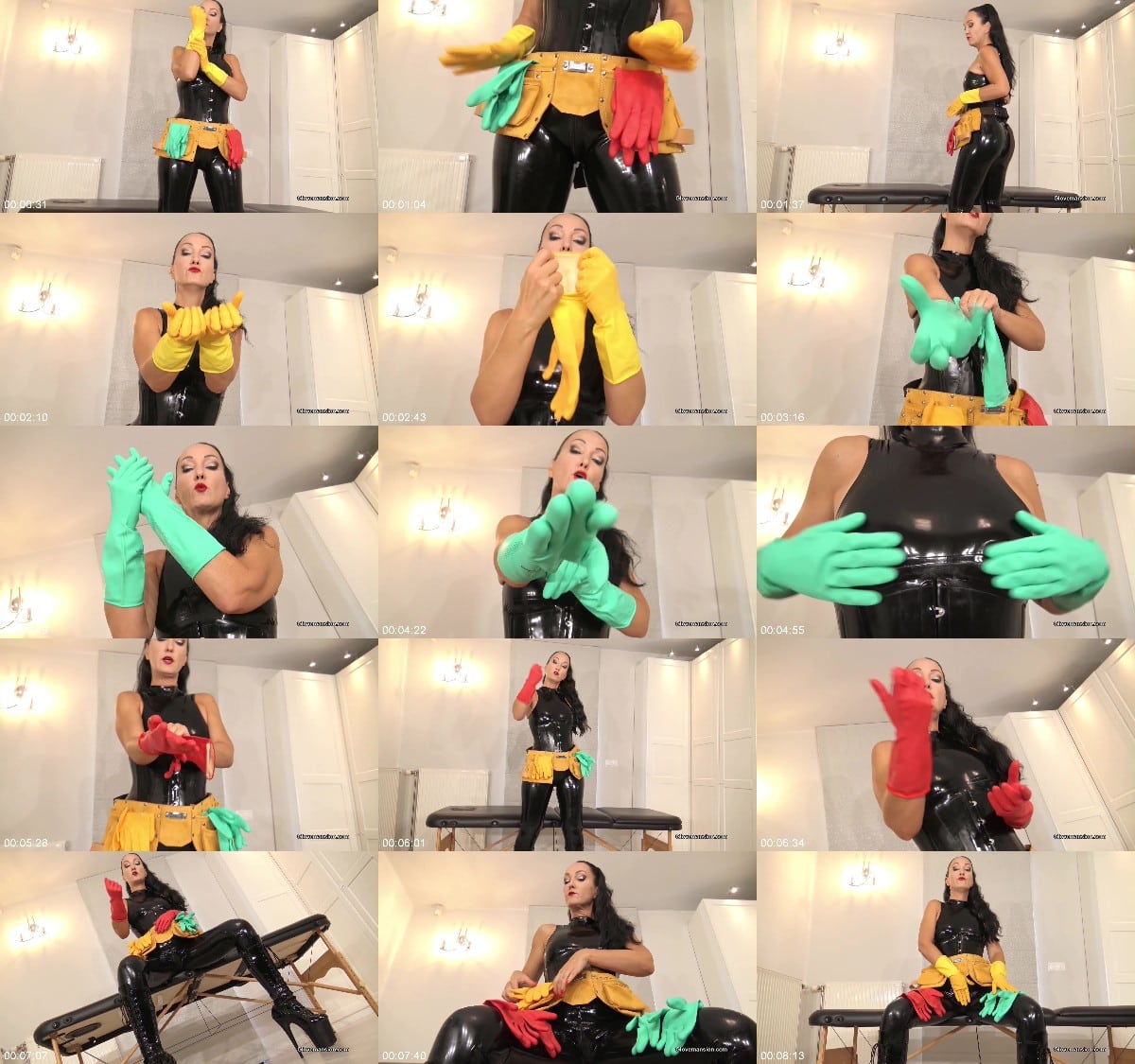 GloveMansion - Mad for my Marigold gloves - Fetish Liza 6