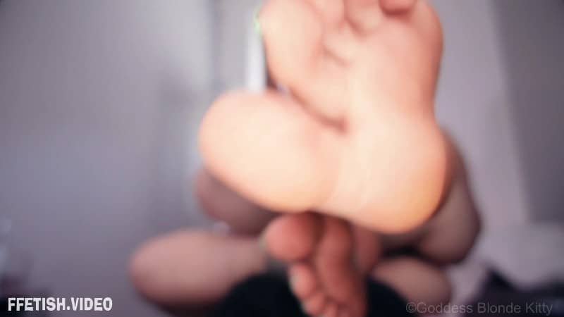 Goddess Blonde Kitty - Worship My Feet 5