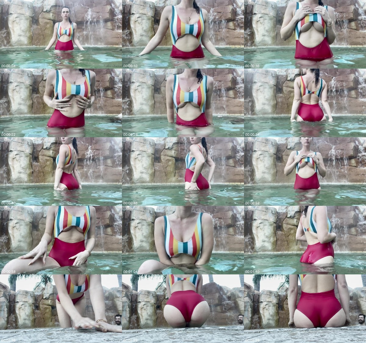 Goddess Dani Divinity I Teased Up Subby In The Hot Tub Real Good 6