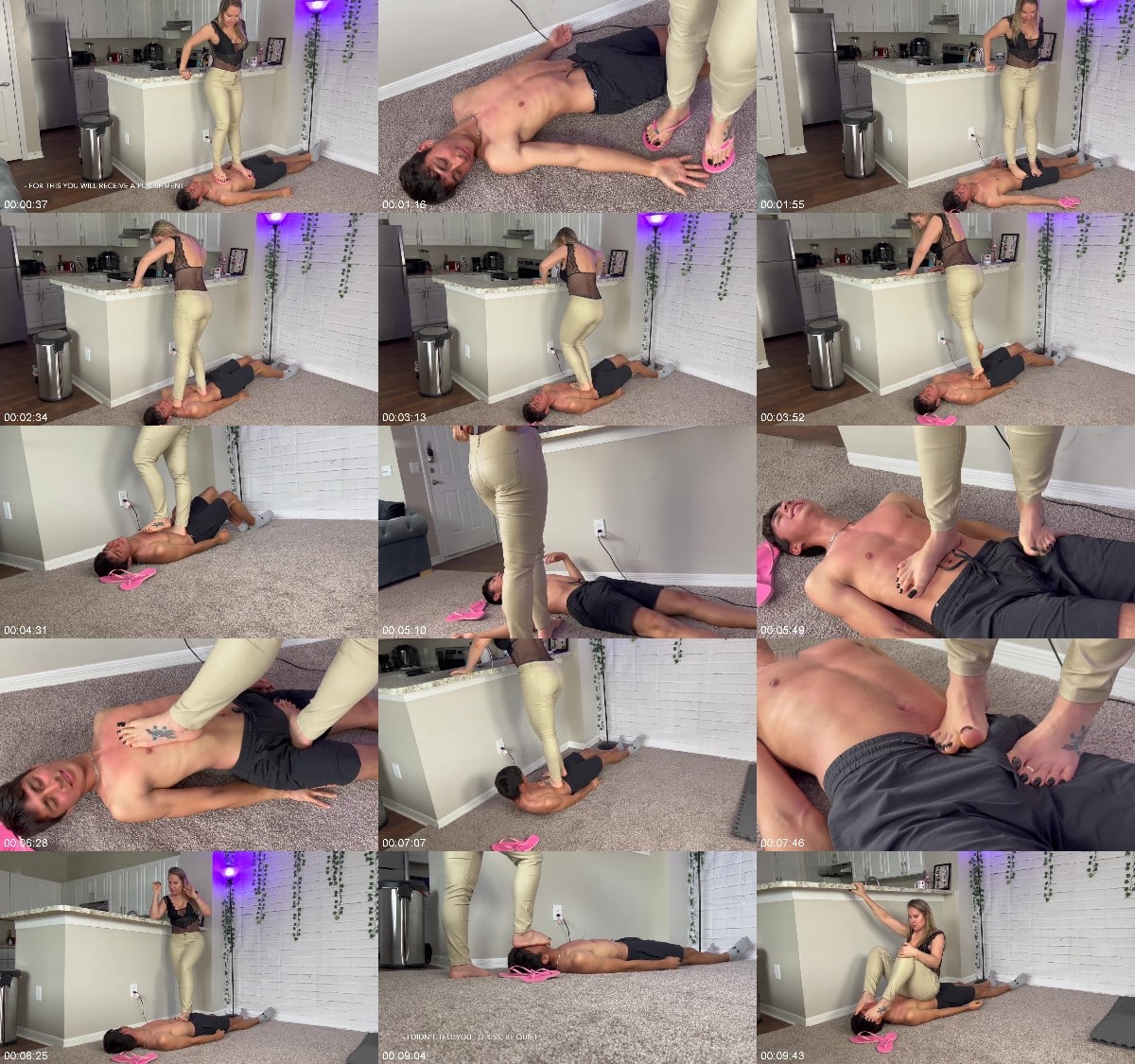 Goddess Grazi - Stomping on my friends cousin 6