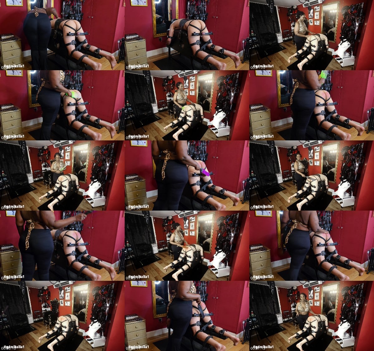 Goddess Mikaila - Strapped and Spanked 6