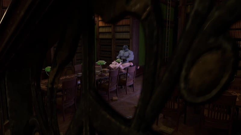 Halloween Special - Asuka in the Library 3