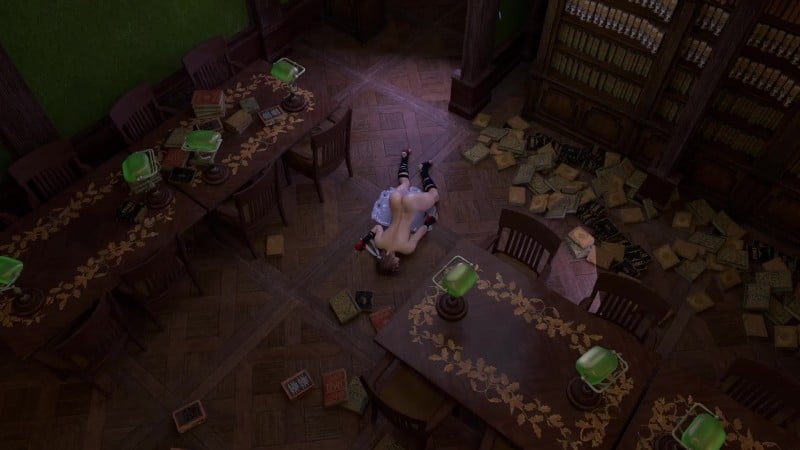 Halloween Special - Asuka in the Library 5