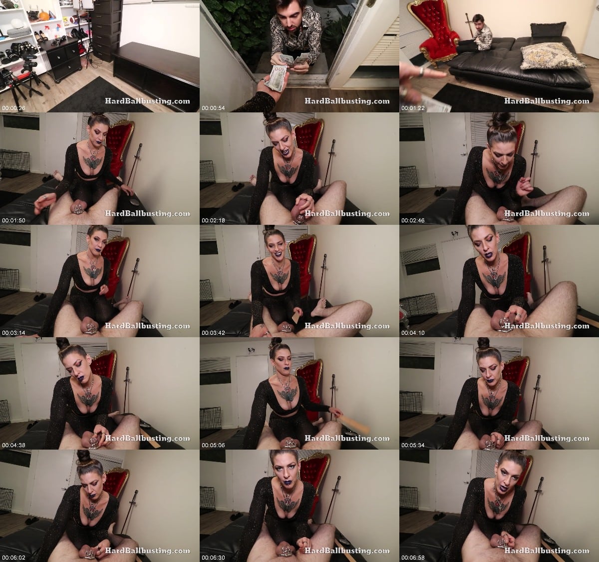 HardBallbusting - Goddess Rocky Foxx - Caged And Crushed - The Price Of Tardiness Paid In Pain 6