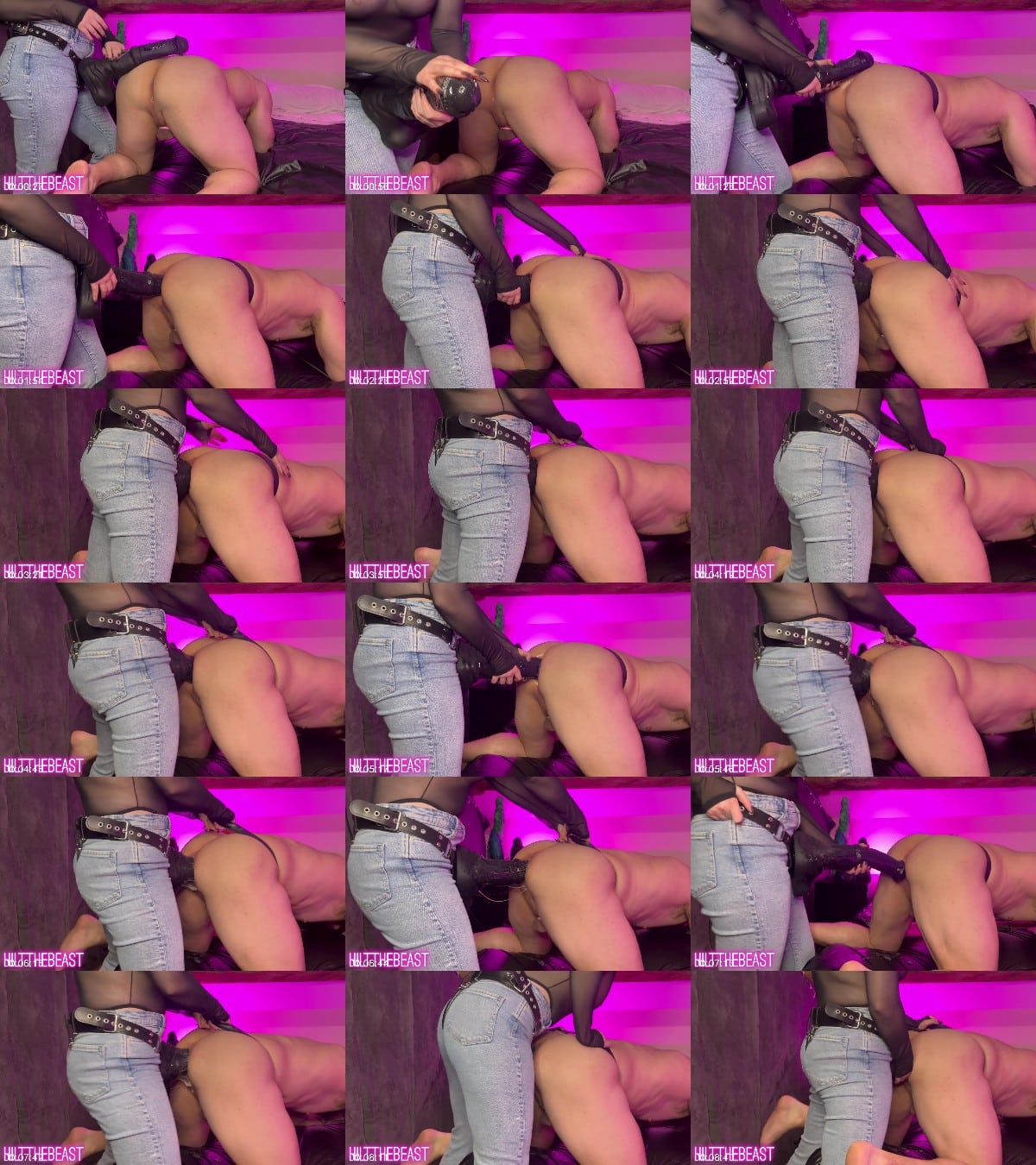 HiltTheBeast - Extreme Horse Cock Pegging 2