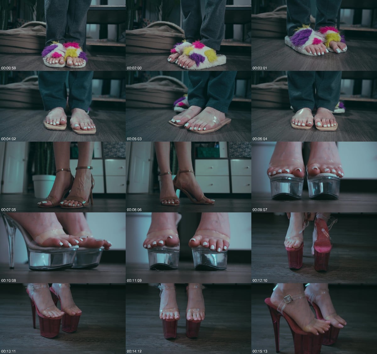 Imilia Audley Growing Feet Fetish Compilation 6