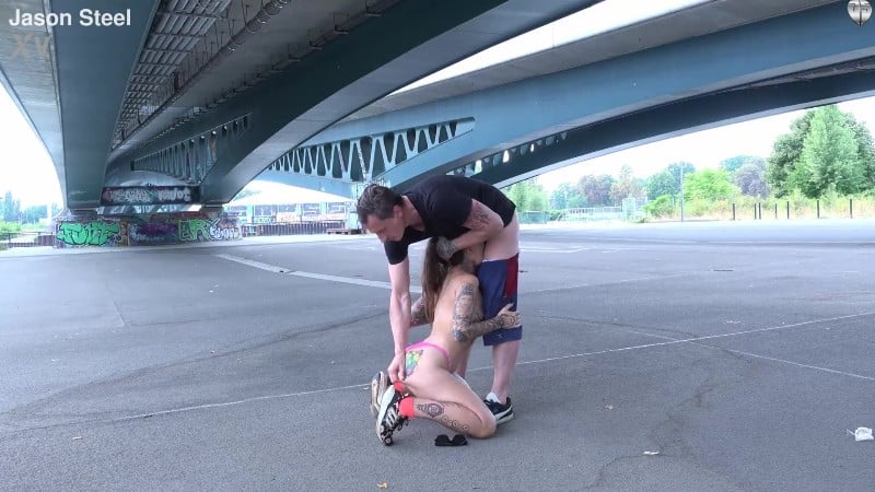 Jason Steel - Joggerin Mari Galore wird in Berlin hart gefickt 4