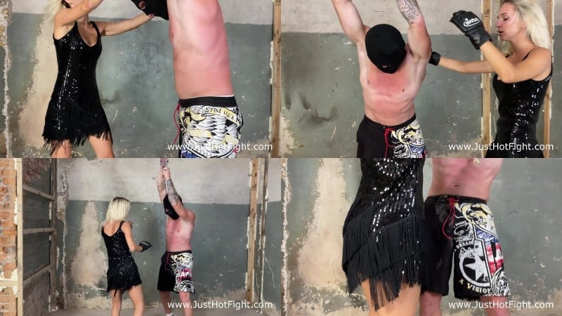 JustHotFight - THE DOMINATING BLONDE 1