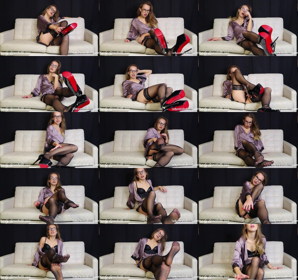 LadyAnnabelle666 - POV foot fetish worship my feet and boots 6