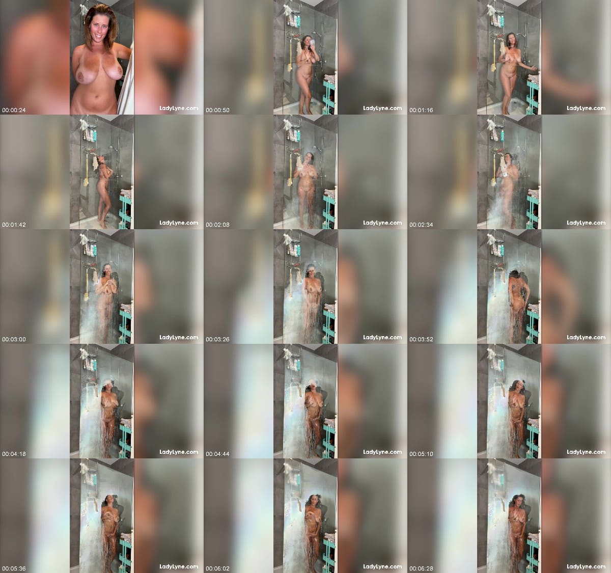 LadyLyne 25/11/13 Join My Morning Shower Routine FullHD 6