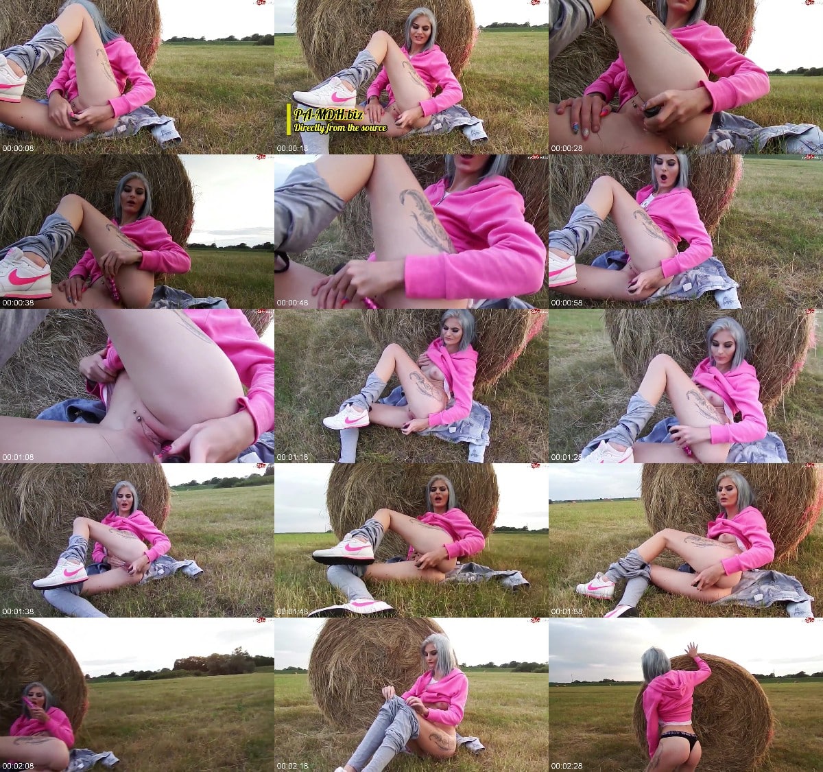 Lessia-Mia - Dildofick am Strohball 6