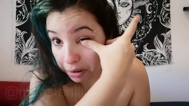 Lilly Munster Topless Sneezing Coughing Nose Blowing 5