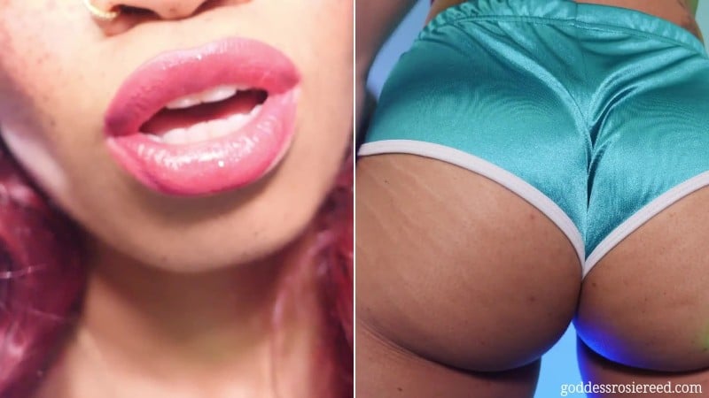 Lips Vs Ass Ebony Femdom Goddess Rosie Reed Lips And Ass Worship Mind Fuck Femdom Pov Teasing 3