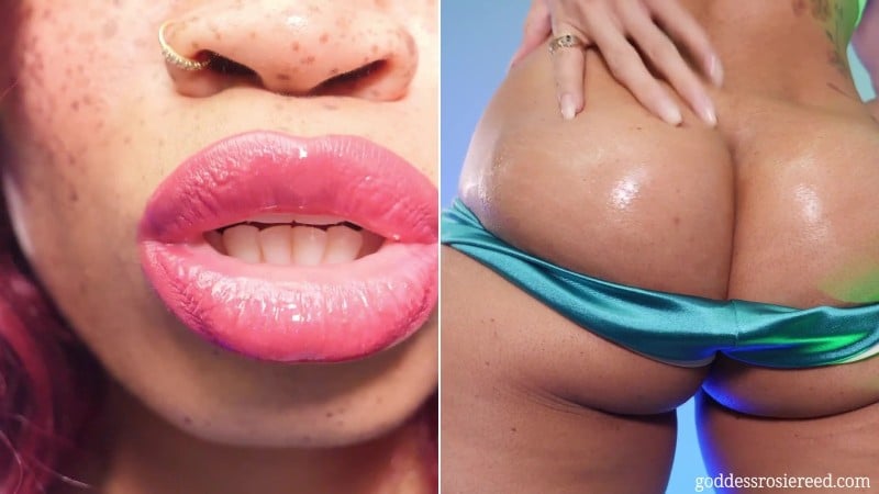 Lips Vs Ass Ebony Femdom Goddess Rosie Reed Lips And Ass Worship Mind Fuck Femdom Pov Teasing 4